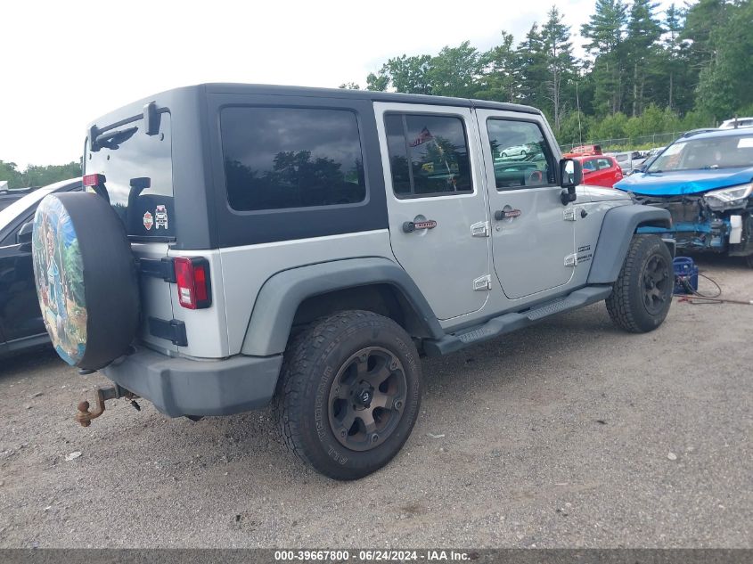 2012 Jeep Wrangler Unlimited Sport VIN: 1C4BJWDG5CL252538 Lot: 39667800