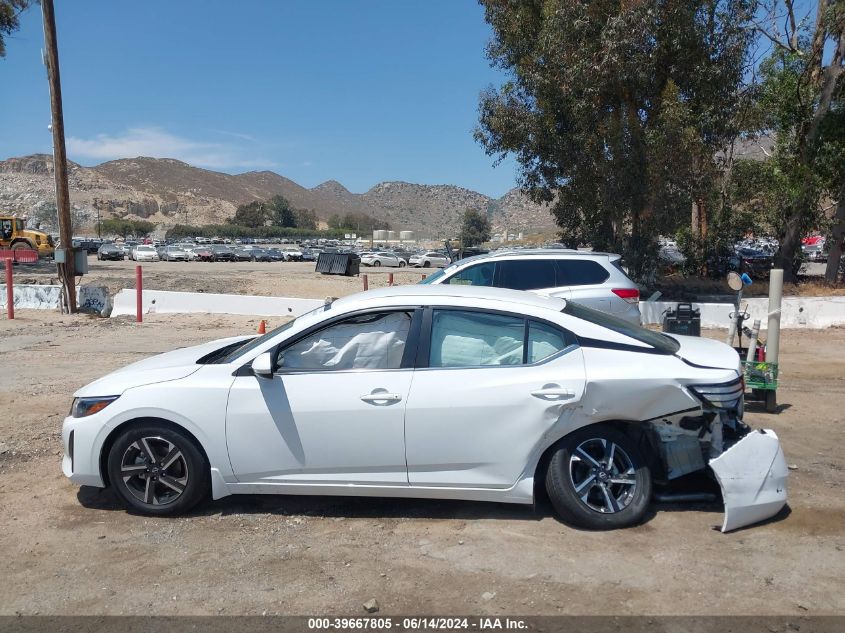 2024 Nissan Sentra Sv Xtronic Cvt VIN: 3N1AB8CV5RY272621 Lot: 39667805