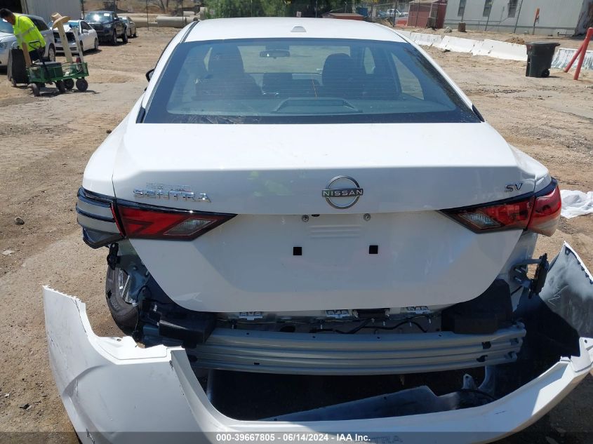 2024 Nissan Sentra Sv Xtronic Cvt VIN: 3N1AB8CV5RY272621 Lot: 39667805