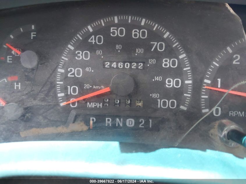 1998 Ford F-150 Lariat/Xl/Xlt VIN: 1FTRX17L2WKB67448 Lot: 39667822