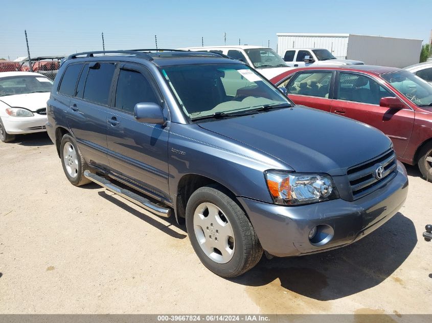 2004 Toyota Highlander Limited V6 VIN: JTEDP21A740031716 Lot: 39667824