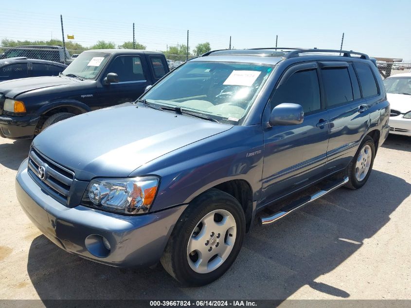 2004 Toyota Highlander Limited V6 VIN: JTEDP21A740031716 Lot: 39667824