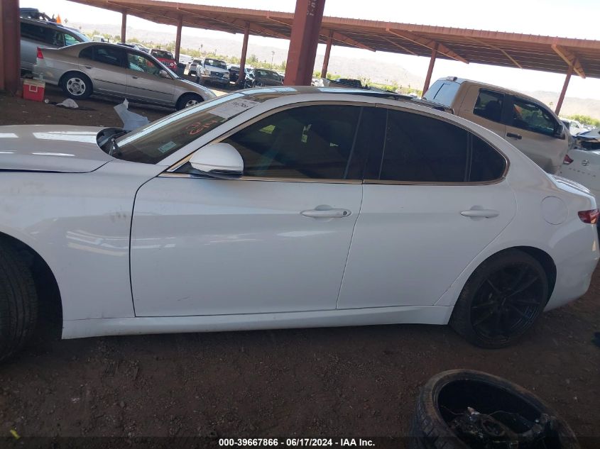 2017 Alfa Romeo Giulia Rwd VIN: ZARFAEBN4H7562683 Lot: 39667866