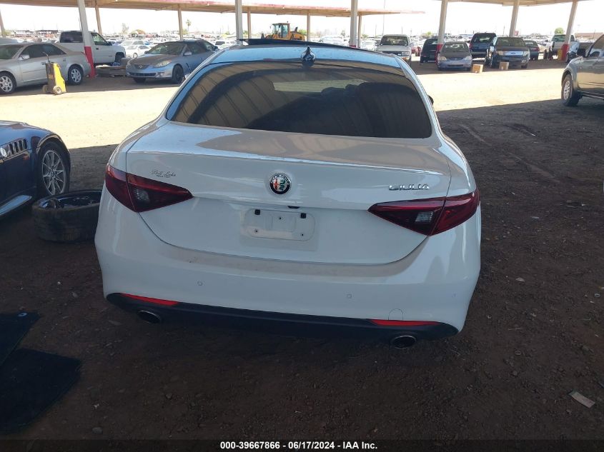 2017 Alfa Romeo Giulia Rwd VIN: ZARFAEBN4H7562683 Lot: 39667866