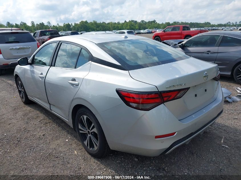 2022 Nissan Sentra Sv VIN: 3N1AB8CV6NY290474 Lot: 39667906