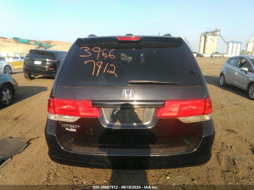 2010 Honda Odyssey Ex-L VIN: 5FNRL3H60AB005680 Lot: 39667912