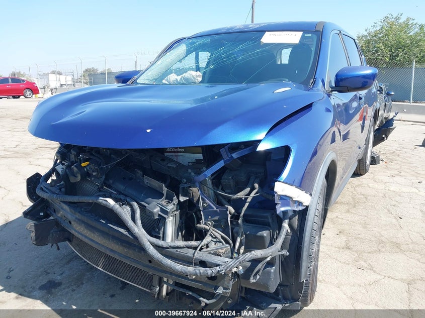 2017 Nissan Rogue S VIN: KNMAT2MT5HP520239 Lot: 39667924