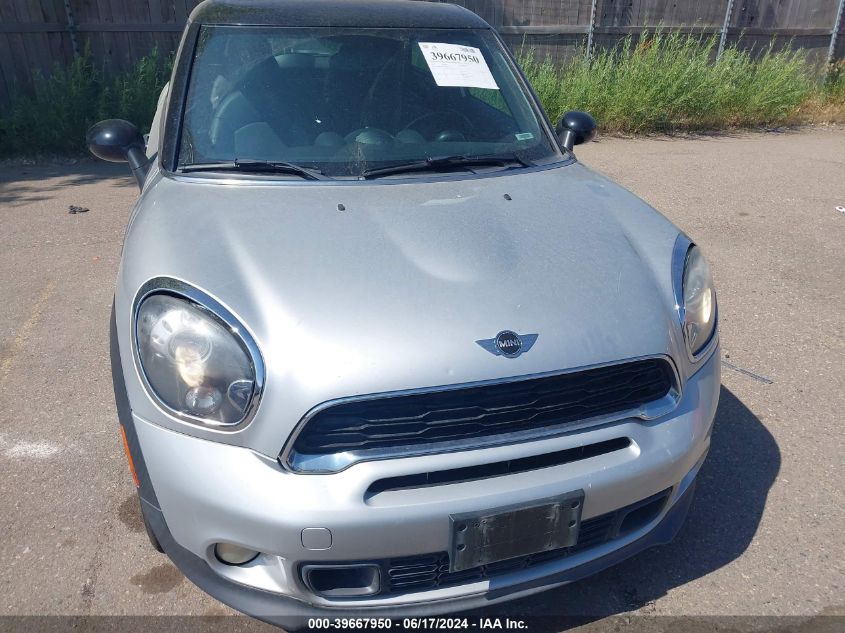 2013 Mini Paceman Cooper S VIN: WMWSS7C56DWN51567 Lot: 39667950