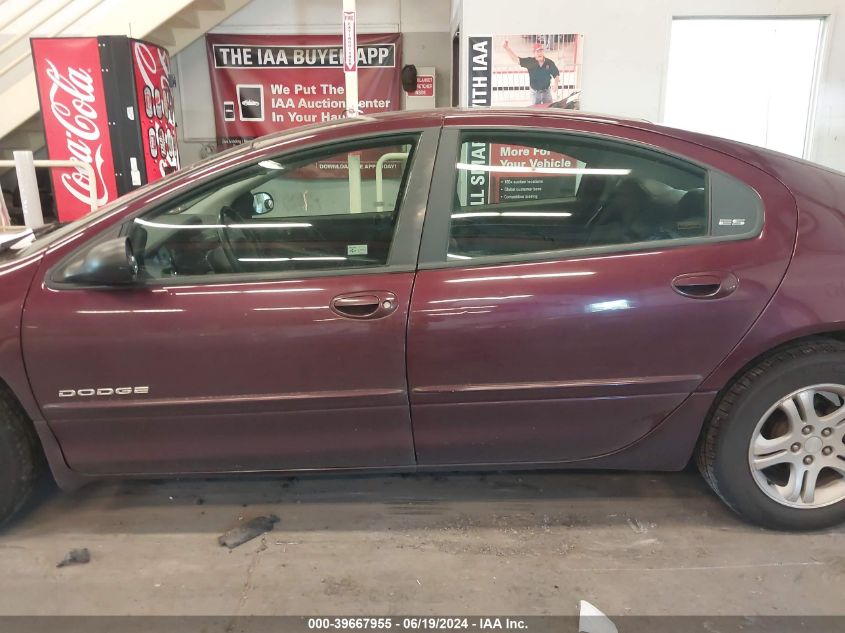 1999 Dodge Intrepid Es VIN: 2B3HD56J3XH571946 Lot: 39667955