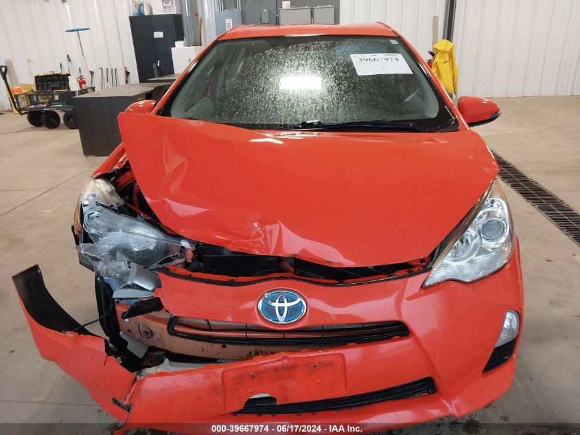 2014 Toyota Prius C Two VIN: JTDKDTB35E1074909 Lot: 39667974