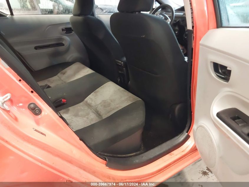 2014 Toyota Prius C Two VIN: JTDKDTB35E1074909 Lot: 39667974