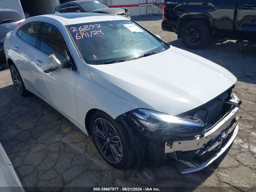 2021 BMW 228I Gran Coupe Sdrive VIN: WBA53AK08M7J25953 Lot: 39667977