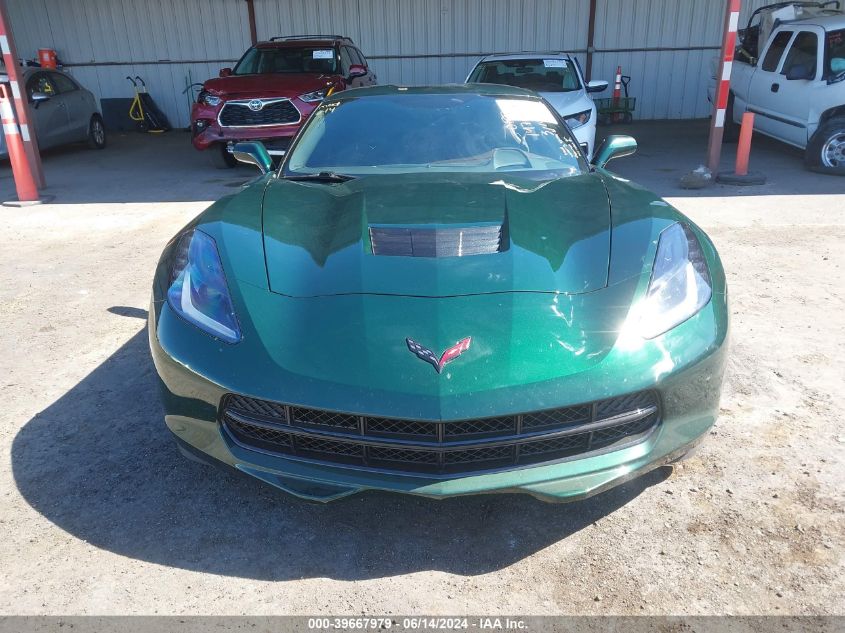 2014 Chevrolet Corvette Stingray Z51 VIN: 1G1YL2D76E5132986 Lot: 39667979