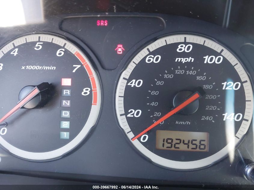 2004 Honda Cr-V Lx VIN: JHLRD68424C018044 Lot: 39667992