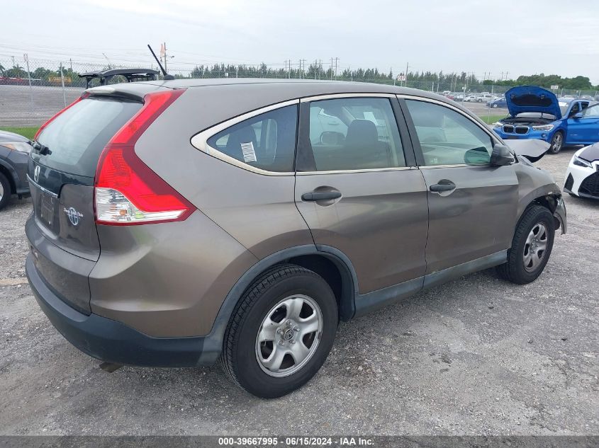 2012 Honda Cr-V Lx VIN: 5J6RM3H34CL032815 Lot: 39667995