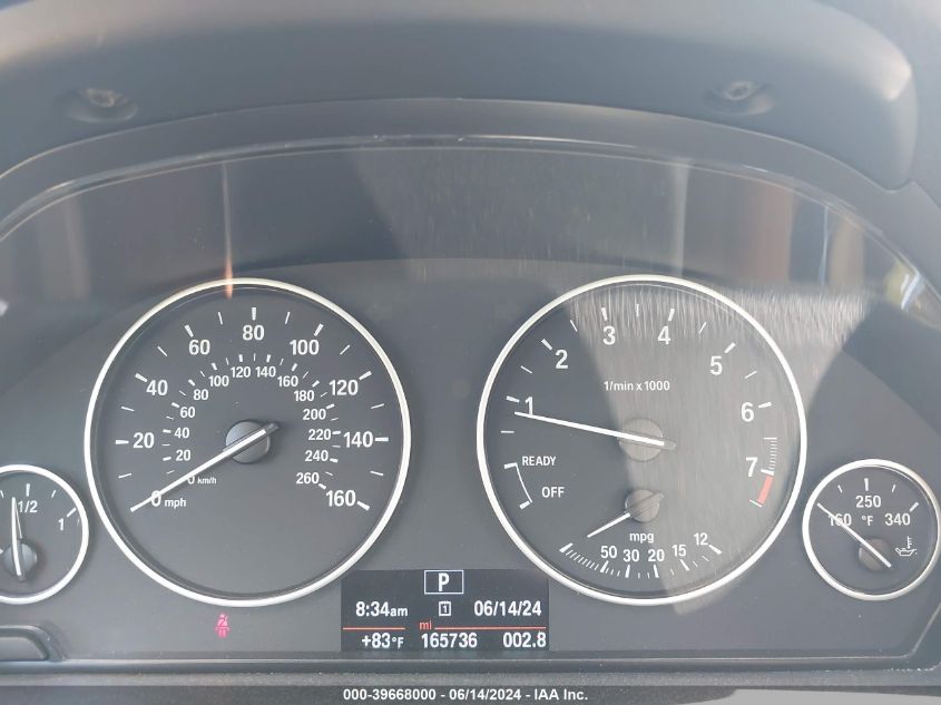 2014 BMW 328I VIN: WBA3A5G55ENP29255 Lot: 39668000