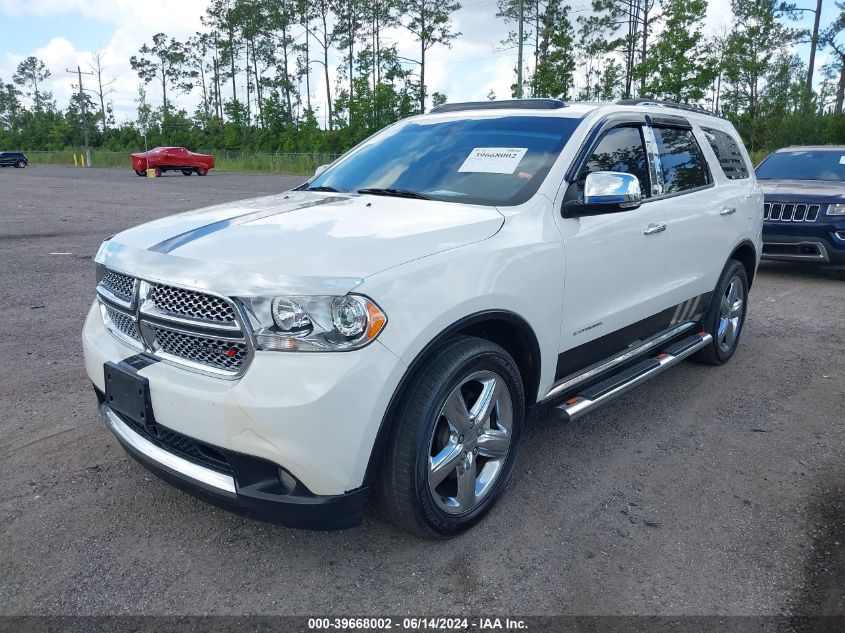 2011 Dodge Durango Citadel VIN: 1D4SE5GTXBC732986 Lot: 39668002