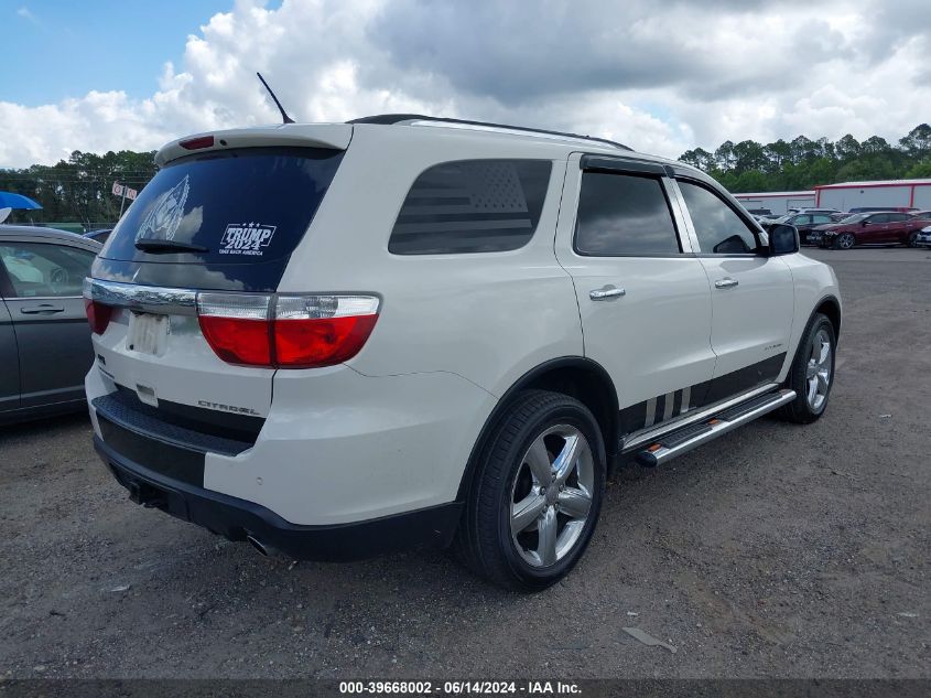 2011 Dodge Durango Citadel VIN: 1D4SE5GTXBC732986 Lot: 39668002