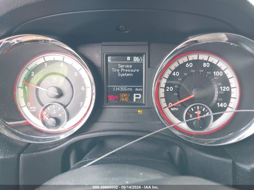 2011 Dodge Durango Citadel VIN: 1D4SE5GTXBC732986 Lot: 39668002