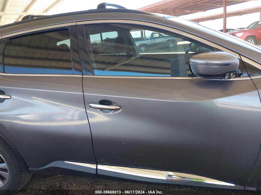 2016 Nissan Murano Sv VIN: 5N1AZ2MG0GN125313 Lot: 39668013