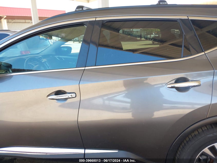 2016 Nissan Murano Sv VIN: 5N1AZ2MG0GN125313 Lot: 39668013