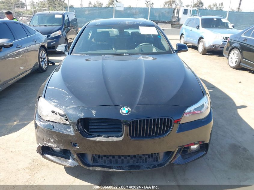 2014 BMW 535I VIN: WBA5B1C54ED480733 Lot: 39668027
