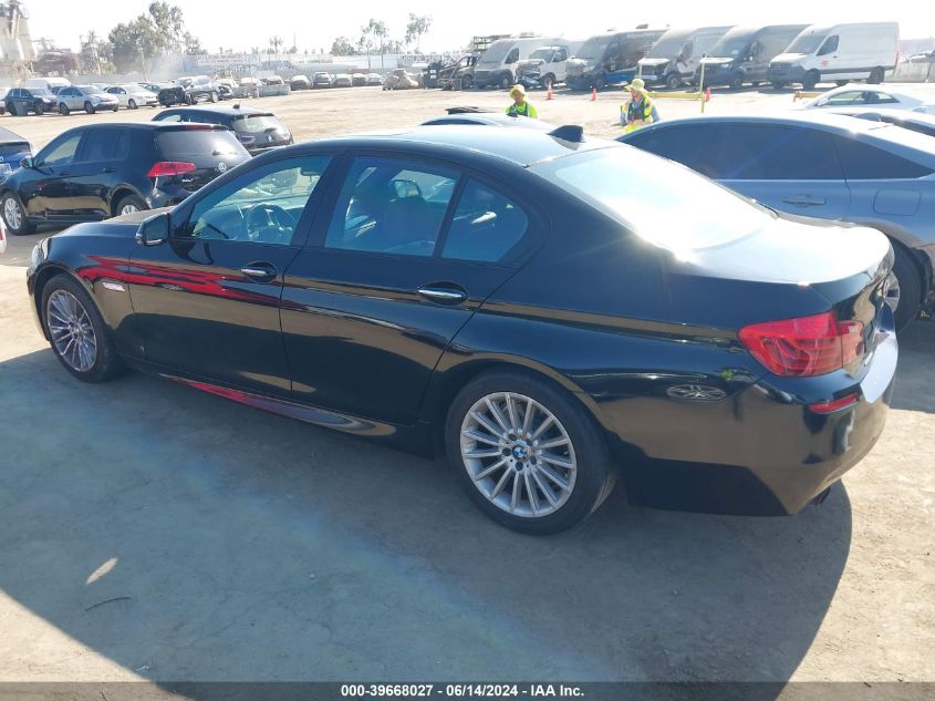 2014 BMW 535I VIN: WBA5B1C54ED480733 Lot: 39668027