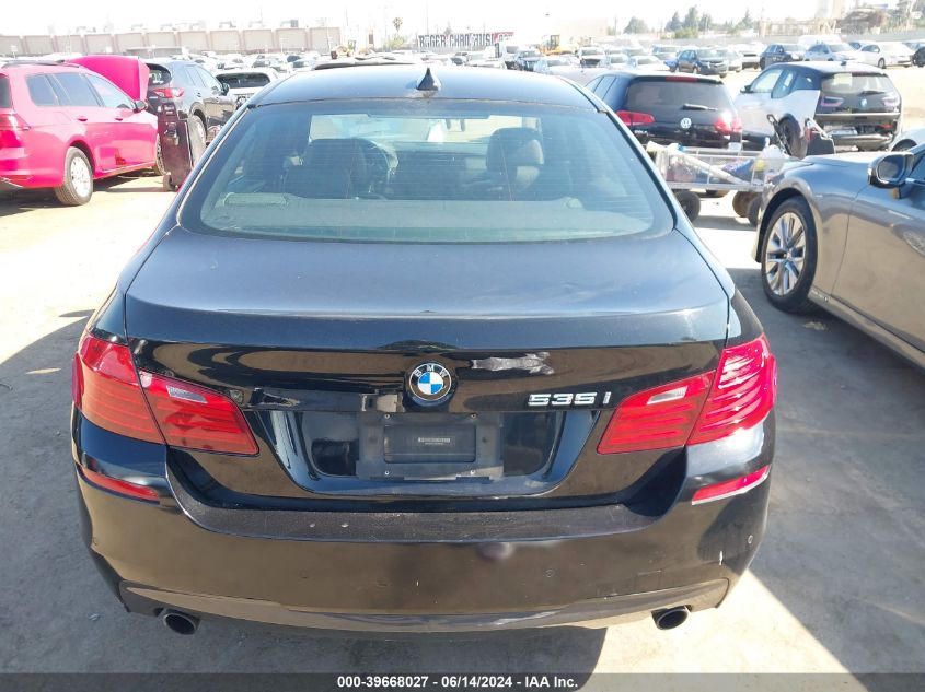 2014 BMW 535I VIN: WBA5B1C54ED480733 Lot: 39668027