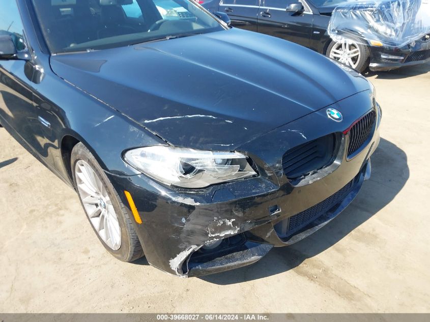 2014 BMW 535I VIN: WBA5B1C54ED480733 Lot: 39668027