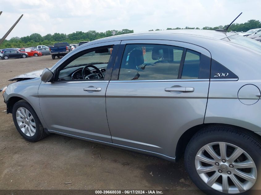 2013 Chrysler 200 Touring VIN: 1C3CCBBB8DN700229 Lot: 39668038