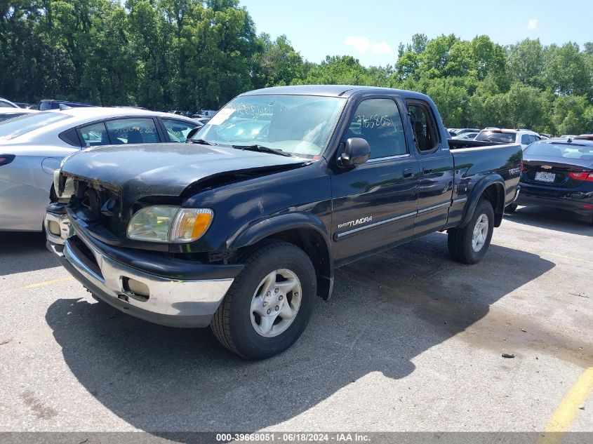 2002 Toyota Tundra Ltd V8 VIN: 5TBBT48182S311513 Lot: 39668051