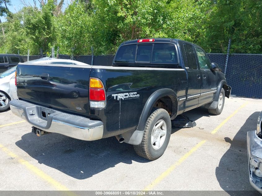 2002 Toyota Tundra Ltd V8 VIN: 5TBBT48182S311513 Lot: 39668051