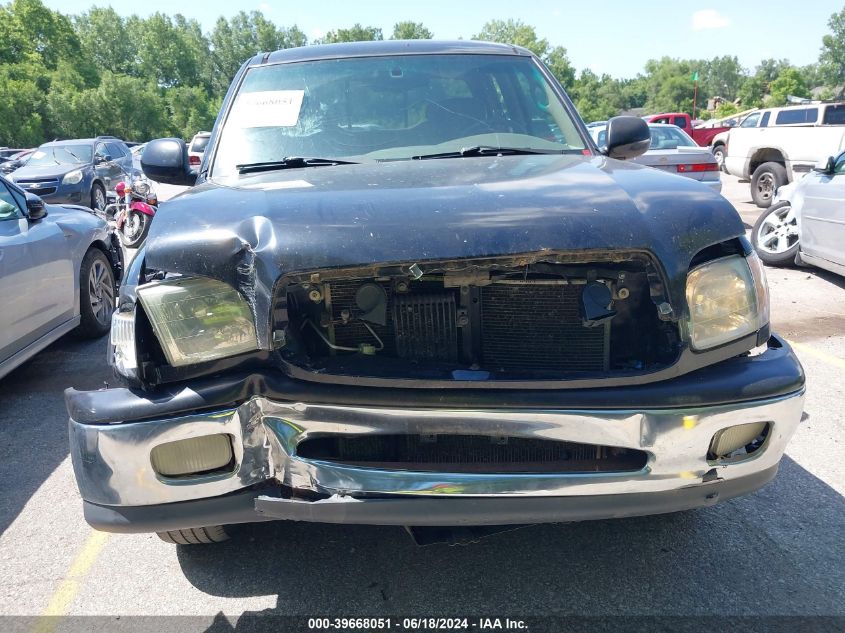 2002 Toyota Tundra Ltd V8 VIN: 5TBBT48182S311513 Lot: 39668051