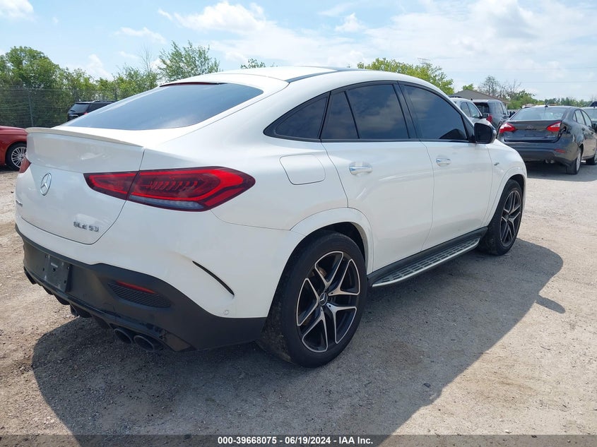 2021 MERCEDES-BENZ AMG GLE 53 COUPE 4MATIC VIN: 4JGFD6BB3MA391754