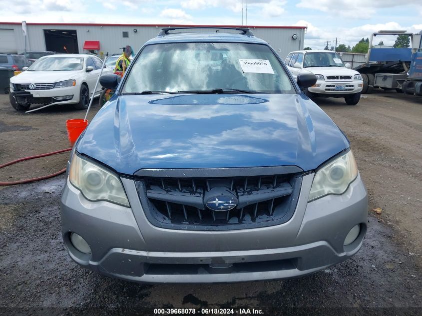 2009 Subaru Outback 2.5I VIN: 4S4BP61C197336580 Lot: 39668078