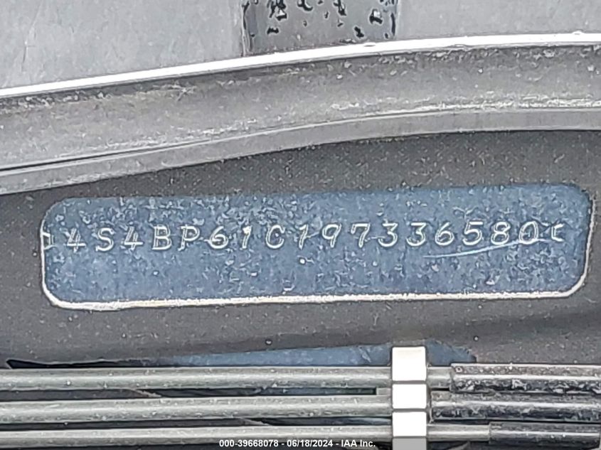 2009 Subaru Outback 2.5I VIN: 4S4BP61C197336580 Lot: 39668078