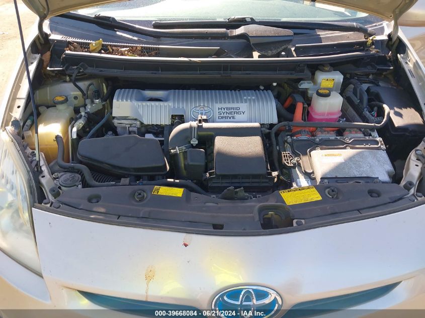 2010 Toyota Prius Iii VIN: JTDKN3DU3A0209498 Lot: 39668084