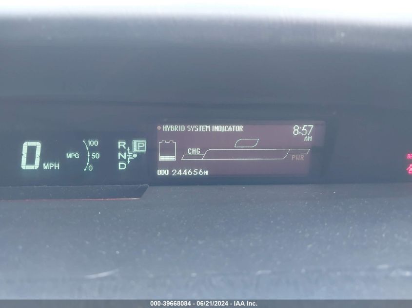 2010 Toyota Prius Iii VIN: JTDKN3DU3A0209498 Lot: 39668084