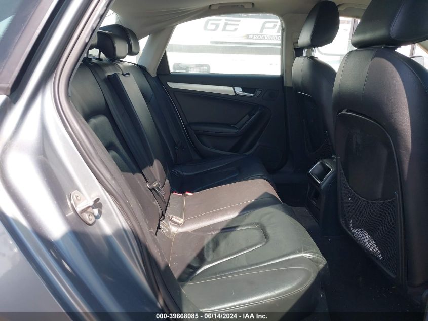 2009 Audi A4 2.0T Premium VIN: WAUJF78K89N054676 Lot: 39668085