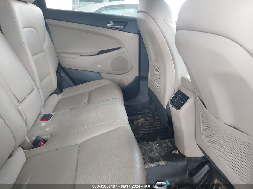 2017 Hyundai Tucson Limited VIN: KM8J33A22HU345060 Lot: 39668107