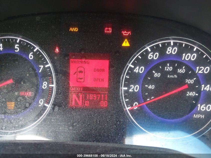 2007 Infiniti G35X VIN: JNKBV61F77M815474 Lot: 39668108