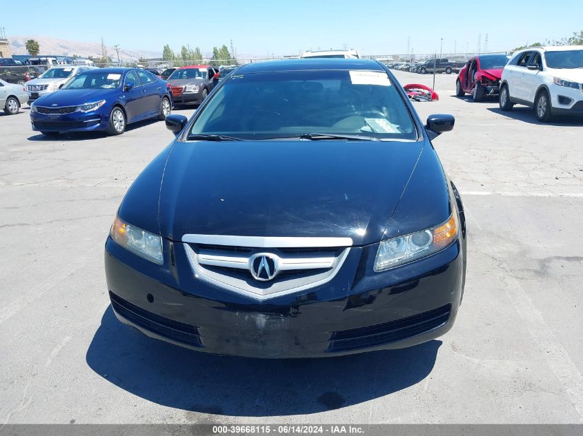 2006 Acura Tl VIN: 19UUA66276A076118 Lot: 39668115