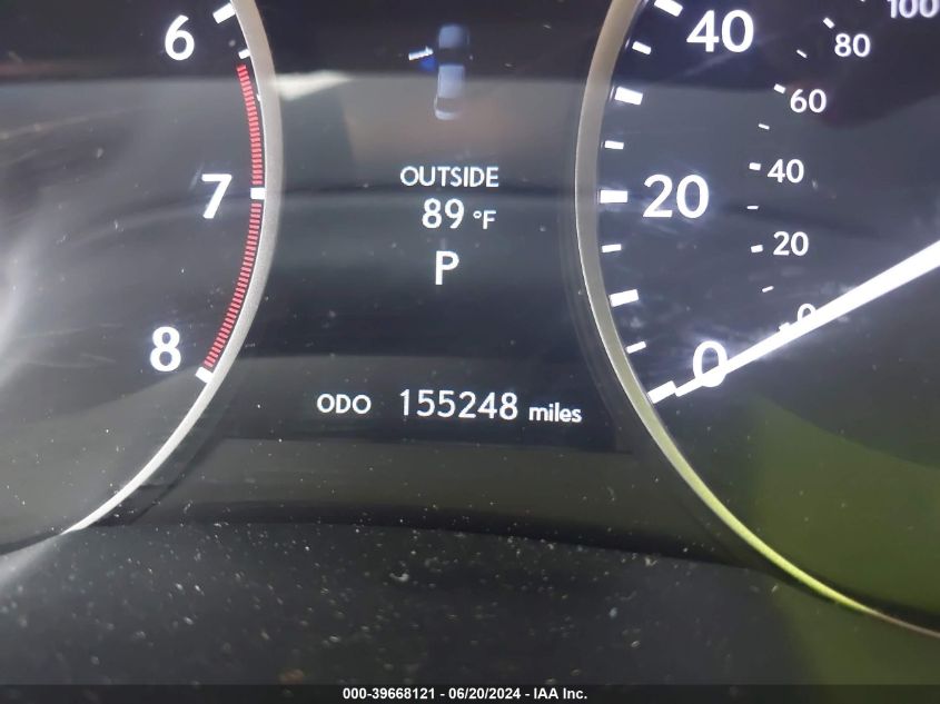 2015 Lexus Es 350 VIN: JTHBK1GGXF2195337 Lot: 39668121