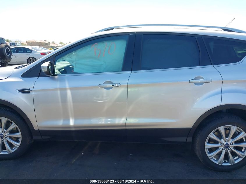 2017 FORD ESCAPE TITANIUM - 1FMCU9JD6HUC51922