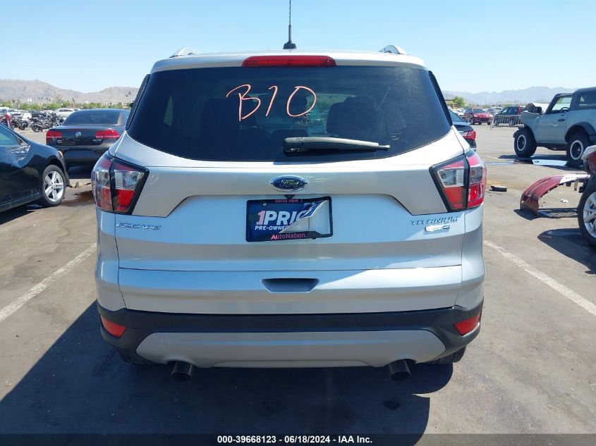 2017 Ford Escape Titanium VIN: 1FMCU9JD6HUC51922 Lot: 39668123