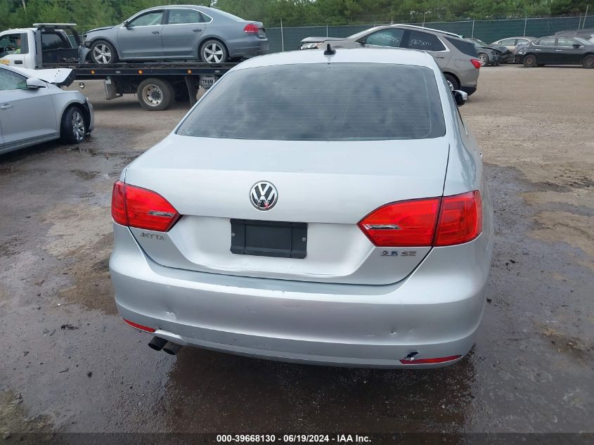 2013 Volkswagen Jetta 2.5L Se VIN: 3VWDP7AJ9DM360526 Lot: 39668130