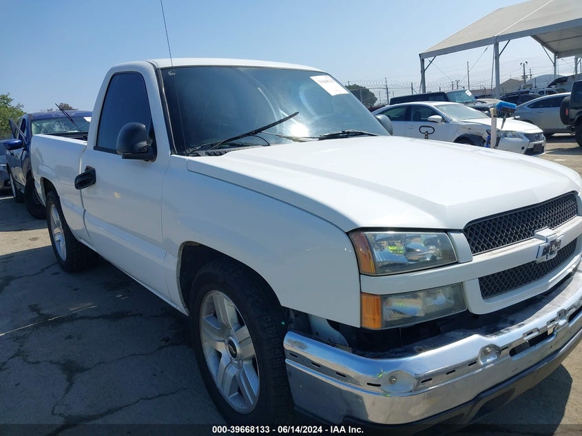 2004 Chevrolet Silverado 1500 Ls VIN: 1GCEC14V74Z115236 Lot: 39668133