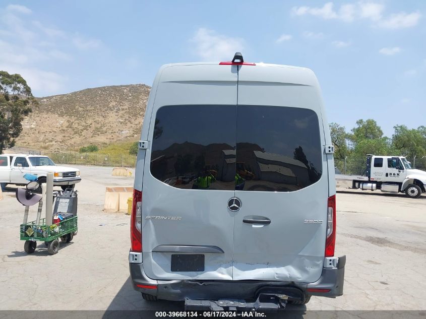 2022 Mercedes-Benz Sprinter 2500 Standard Roof V6 VIN: W1W4EBHY7NT083588 Lot: 39668134