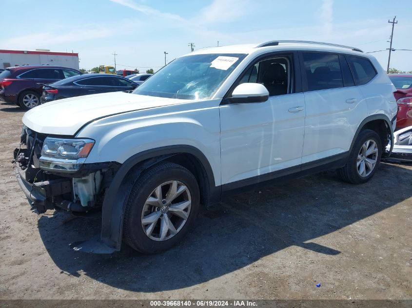 2018 Volkswagen Atlas 2.0T Se VIN: 1V2CP2CA3JC593005 Lot: 39668140