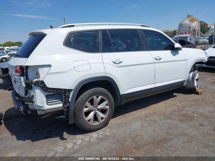 2018 Volkswagen Atlas 2.0T Se VIN: 1V2CP2CA3JC593005 Lot: 39668140